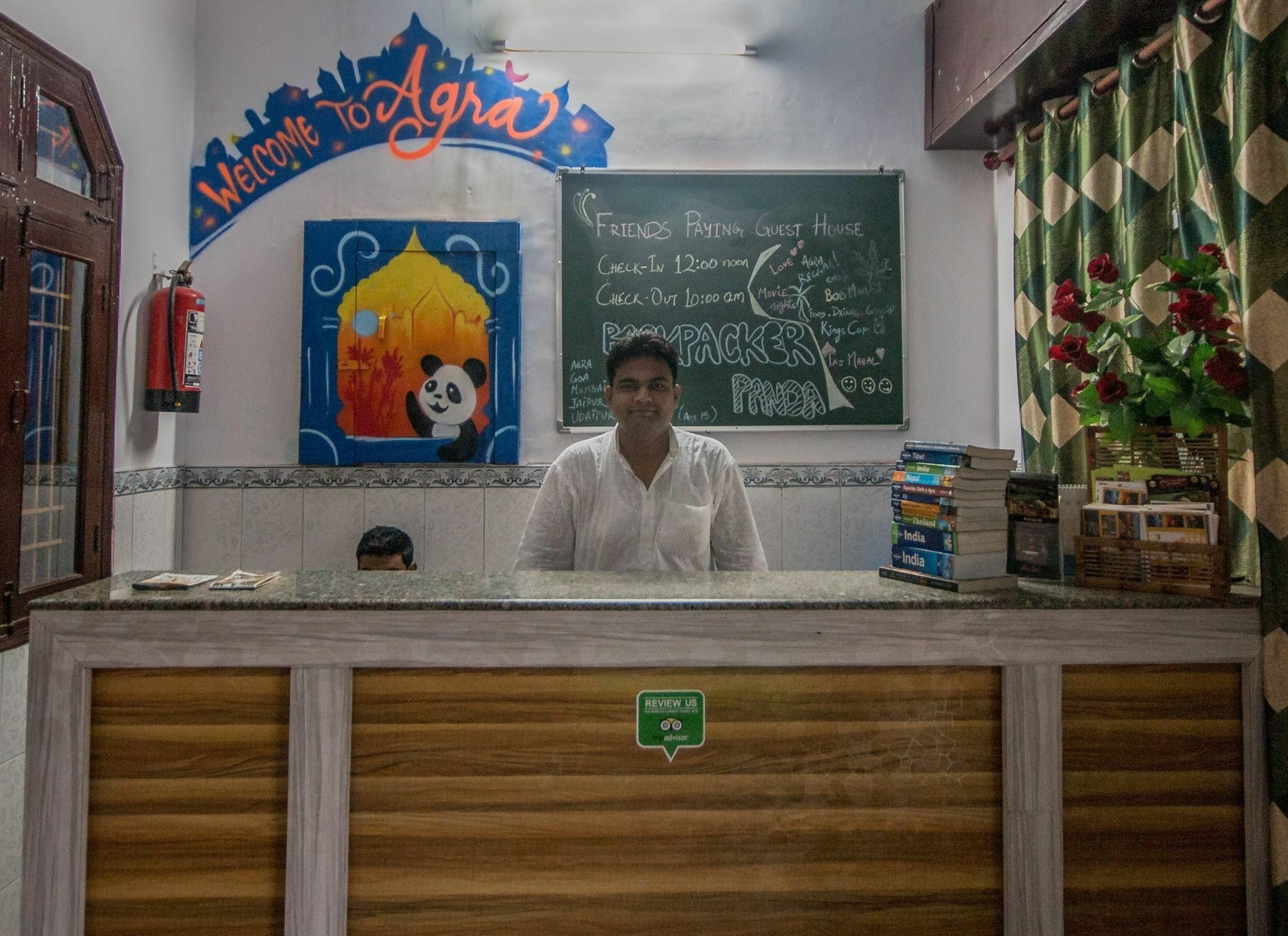 Backpacker Panda Friends - Agra Hostel Agra  Luaran gambar