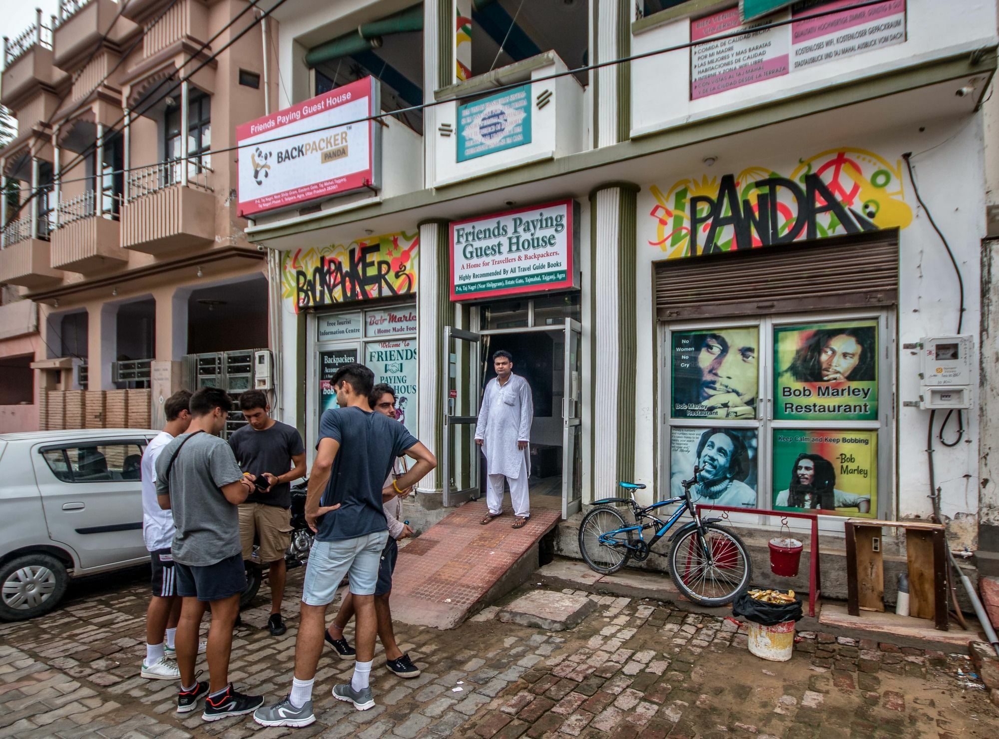 Backpacker Panda Friends - Agra Hostel Agra  Luaran gambar